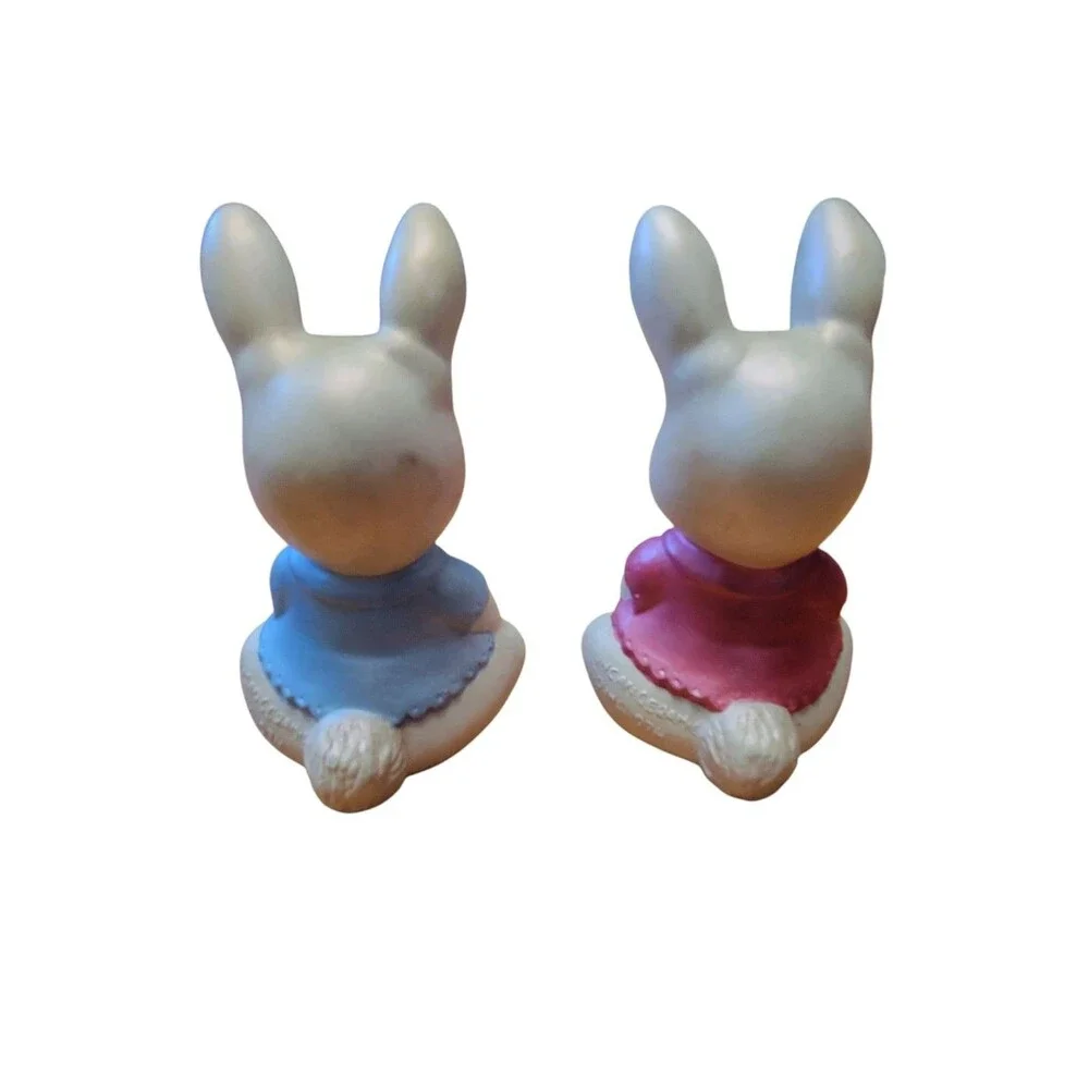 Set Of 2 Vintage 1974 Duncan Ceramics Springtime 4